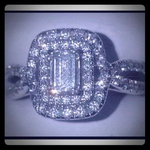 14k WG Diamond Engagement Ring